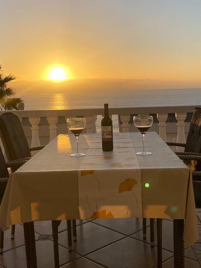 Ocean Pearl, Luxurioeses Haus, Meerblick, Grosse Sonnenterrasse, Teneriffa Sued, Los Gigantes, 600M Zum Strand, 200M Zum Ort, Ruhig Acantilado de los Gigantes Zewnętrze zdjęcie