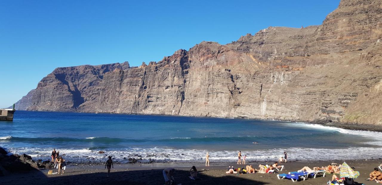 Ocean Pearl, Luxurioeses Haus, Meerblick, Grosse Sonnenterrasse, Teneriffa Sued, Los Gigantes, 600M Zum Strand, 200M Zum Ort, Ruhig Acantilado de los Gigantes Zewnętrze zdjęcie