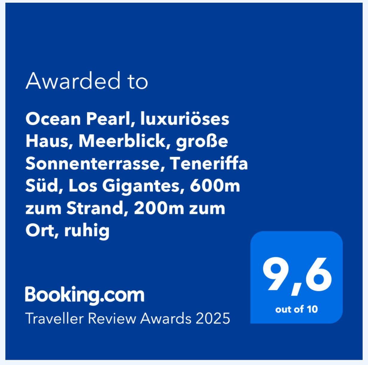 Ocean Pearl, Luxurioeses Haus, Meerblick, Grosse Sonnenterrasse, Teneriffa Sued, Los Gigantes, 600M Zum Strand, 200M Zum Ort, Ruhig Acantilado de los Gigantes Zewnętrze zdjęcie